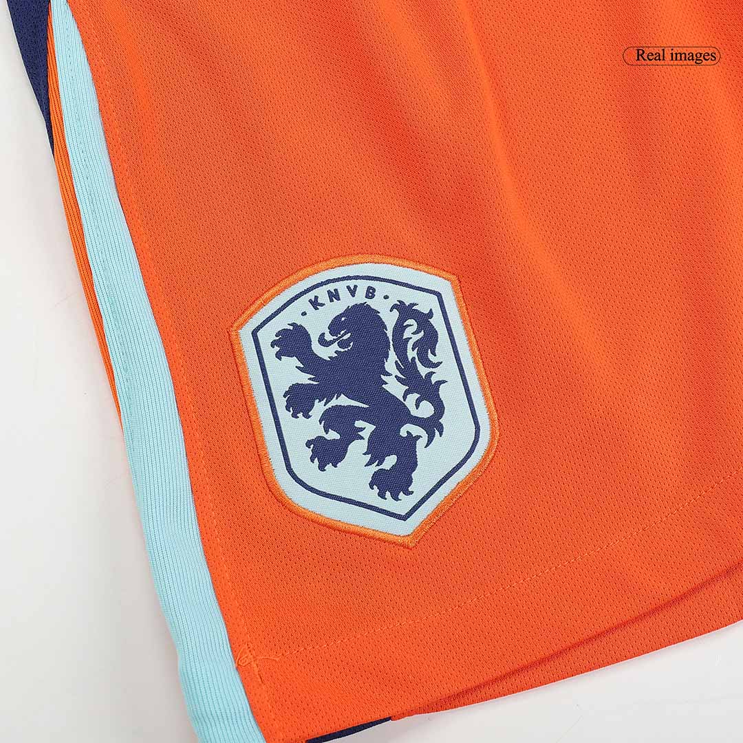 Netherlands Home Soccer Shorts Euro 2024 - Image 6