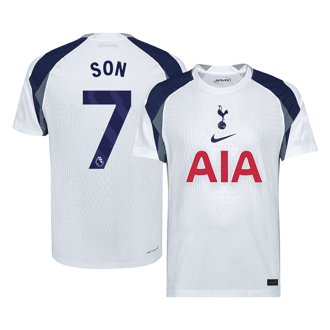 SON #7 Tottenham Hotspur Home Soccer Jersey 2025/26 Player Version