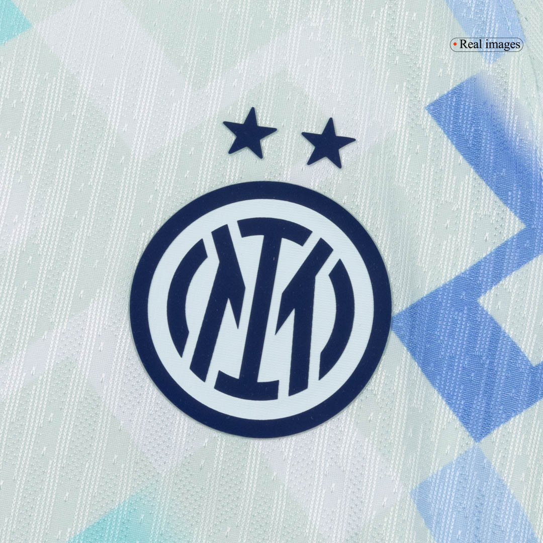 Authentic DUMFRIES #2 Inter Milan Away Soccer Jersey 2025/26 - Image 6