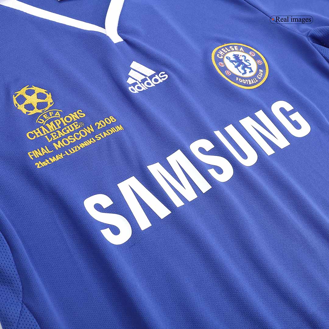 Retro 2008 Chelsea Home Soccer Jersey - Image 7