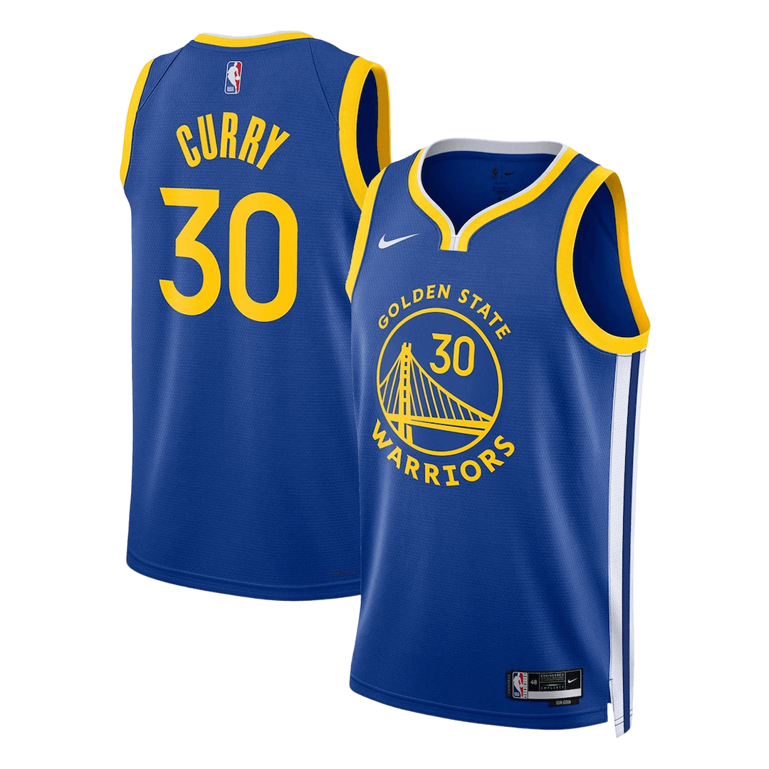 Golden State Warriors Curry #30 Swingman NBA Jersey - Icon Edition