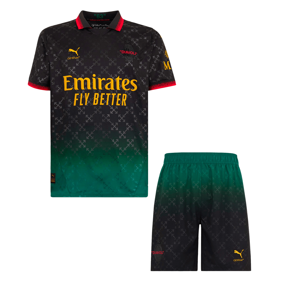 AC Milan Fourth Away Soccer Jersey Kit(Jersey+Shorts) 2024/25