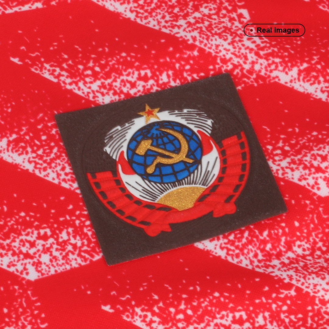 Retro 1987/88 Soviet Union Home Soccer Jersey - Image 4