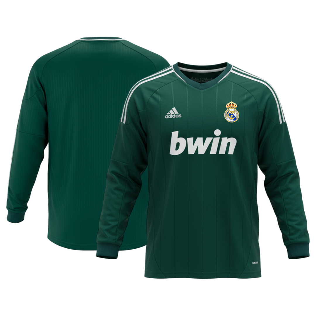 Retro 2012/13 Real Madrid Third Away Long Sleeve Soccer Jersey - Image 3