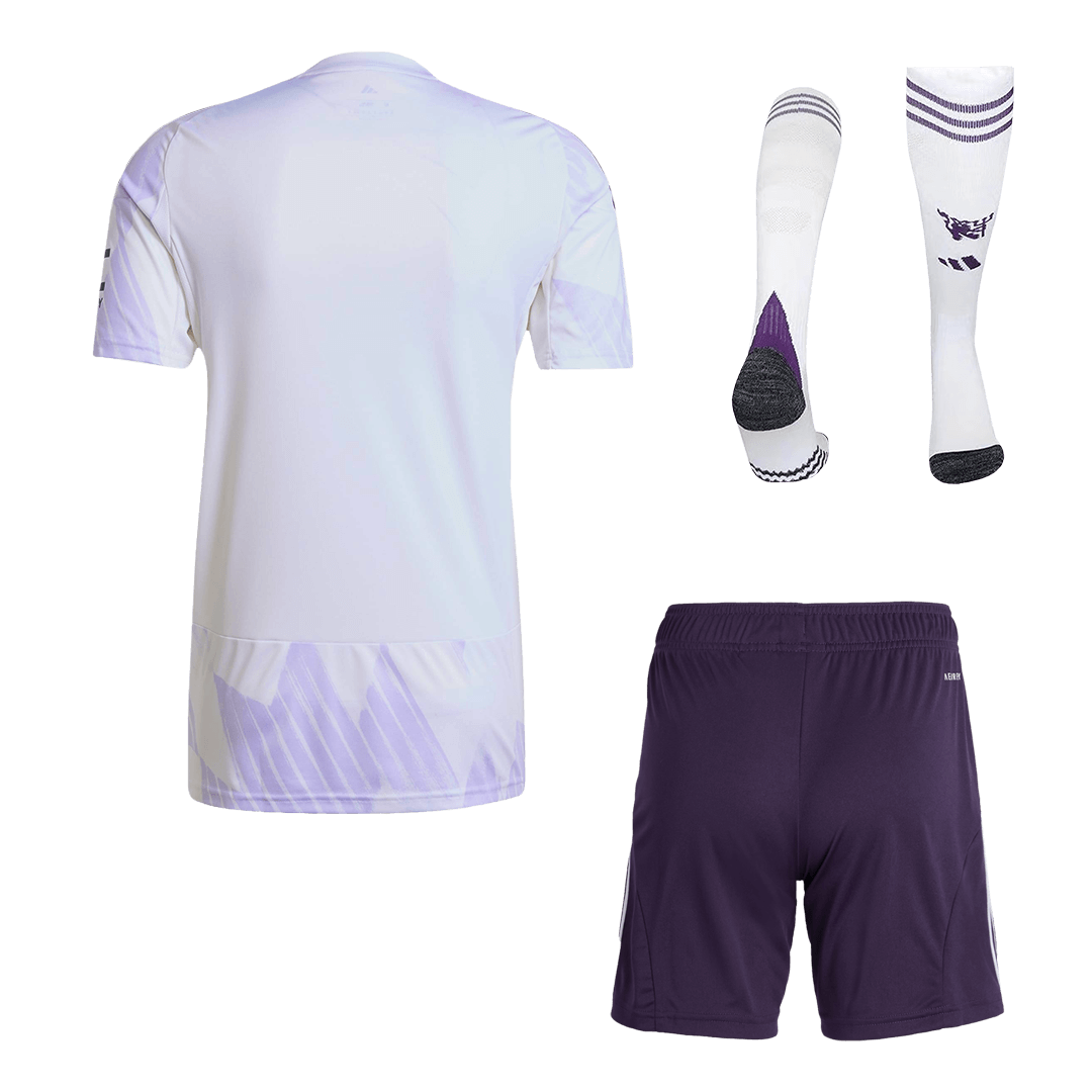 Manchester United Away Soccer Jersey Kit(Jersey+Shorts+Socks) 2025/26 - Image 2