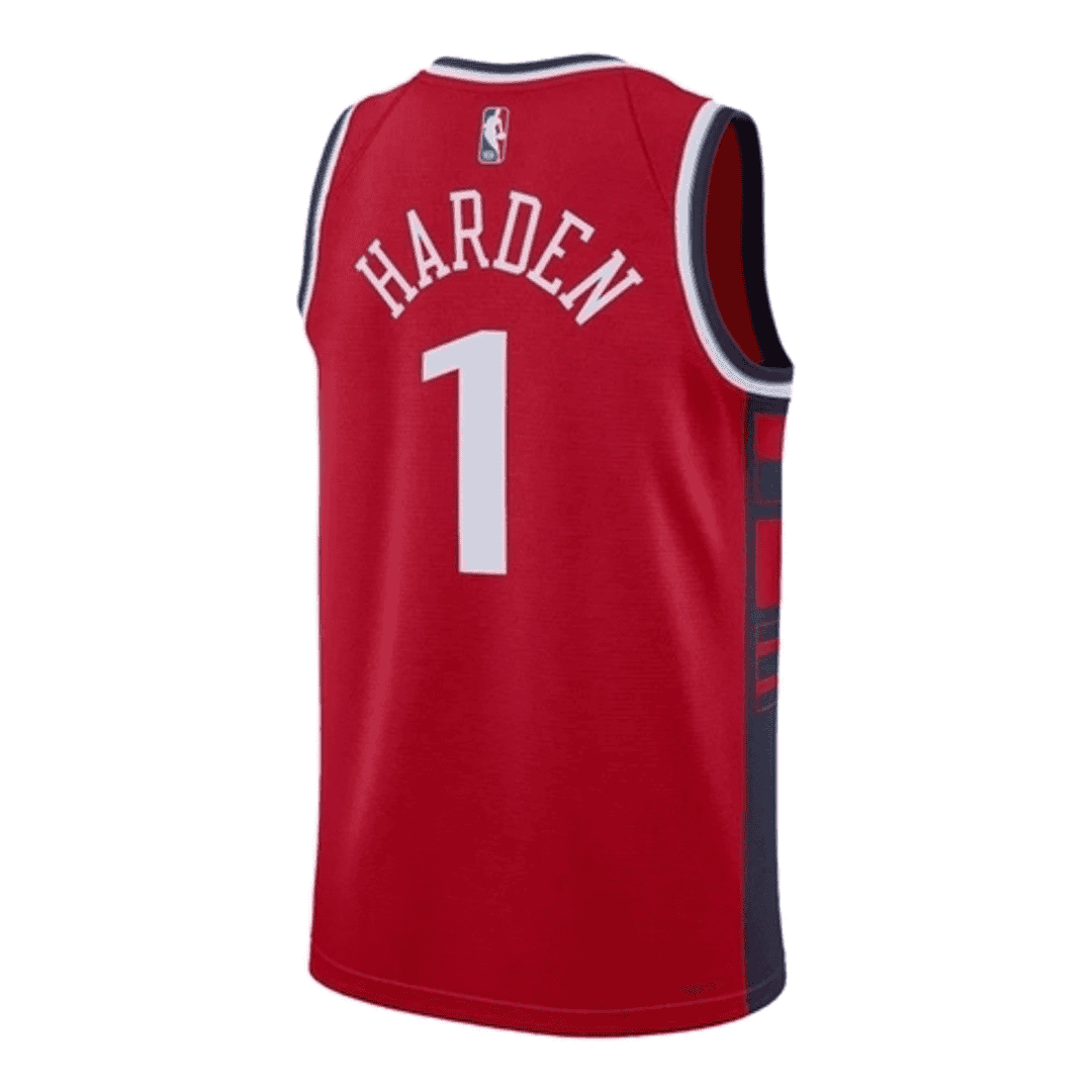 Los Angeles Clippers Harden #1 Swingman NBA Jersey - Statement Edition - Image 2