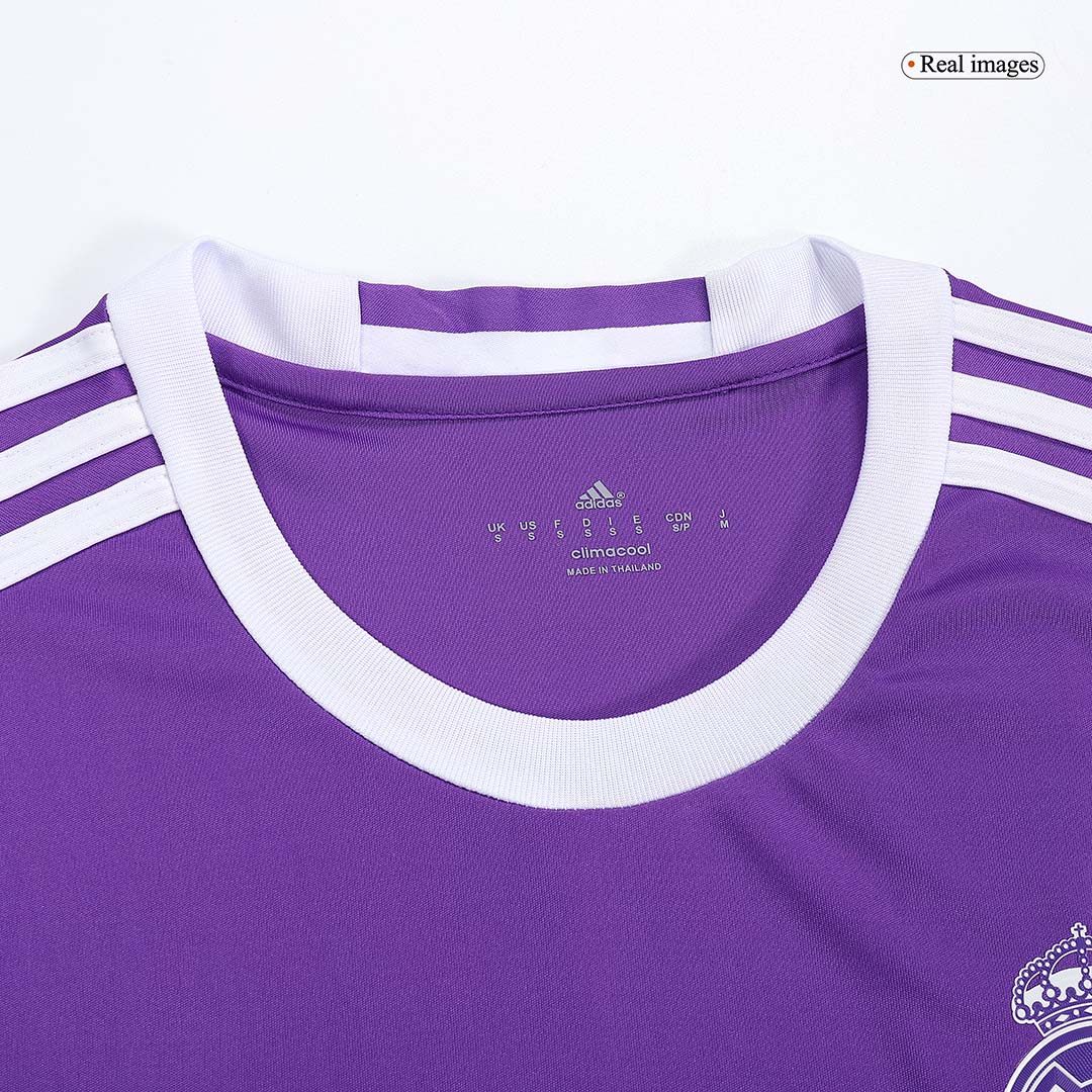Retro RONALDO #7 2016/17 Real Madrid Away Long Sleeve Soccer Jersey - Image 3