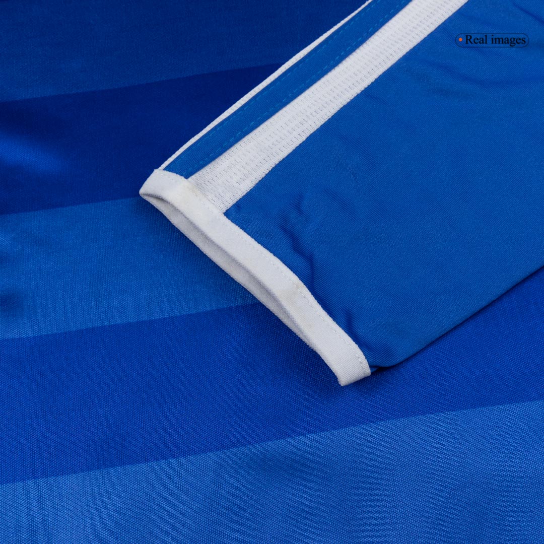 Retro 2011/12 Chelsea Home Long Sleeve Soccer Jersey - Image 7