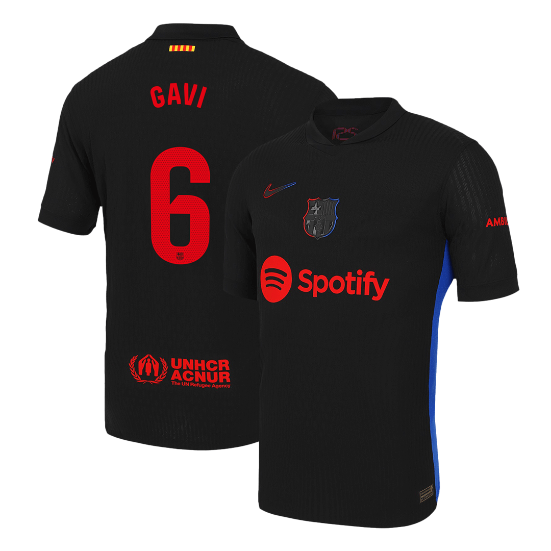 GAVI #6 Barcelona Away Soccer Jersey 2024/25 Player Version