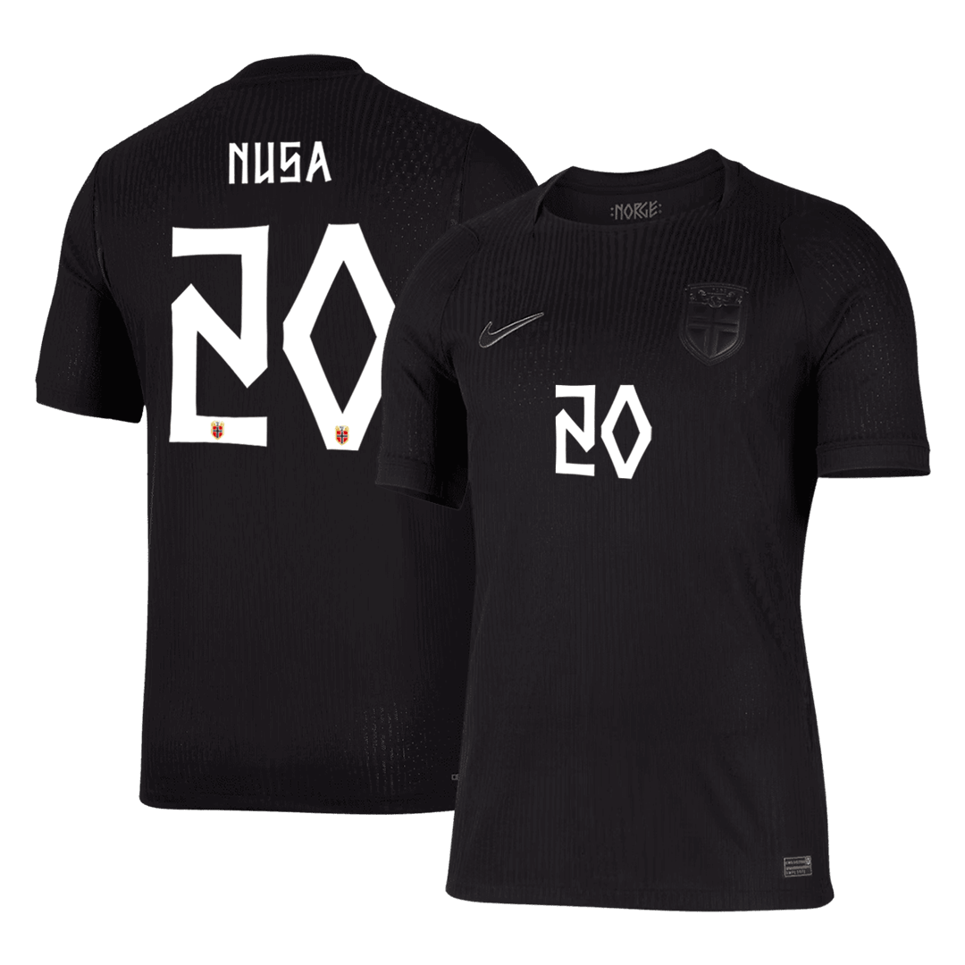 NUSA #20 Norway Away Soccer Jersey 2026 Player Version