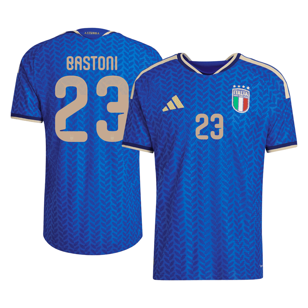 BASTONI #23 Italy Home Soccer Jersey 2026 Player Version