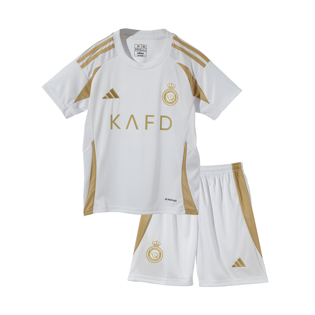 Kid's RONALDO #7 Al Nassr Third Away Soccer Jersey Kit(Jersey+Shorts) 2024/25 - Image 3