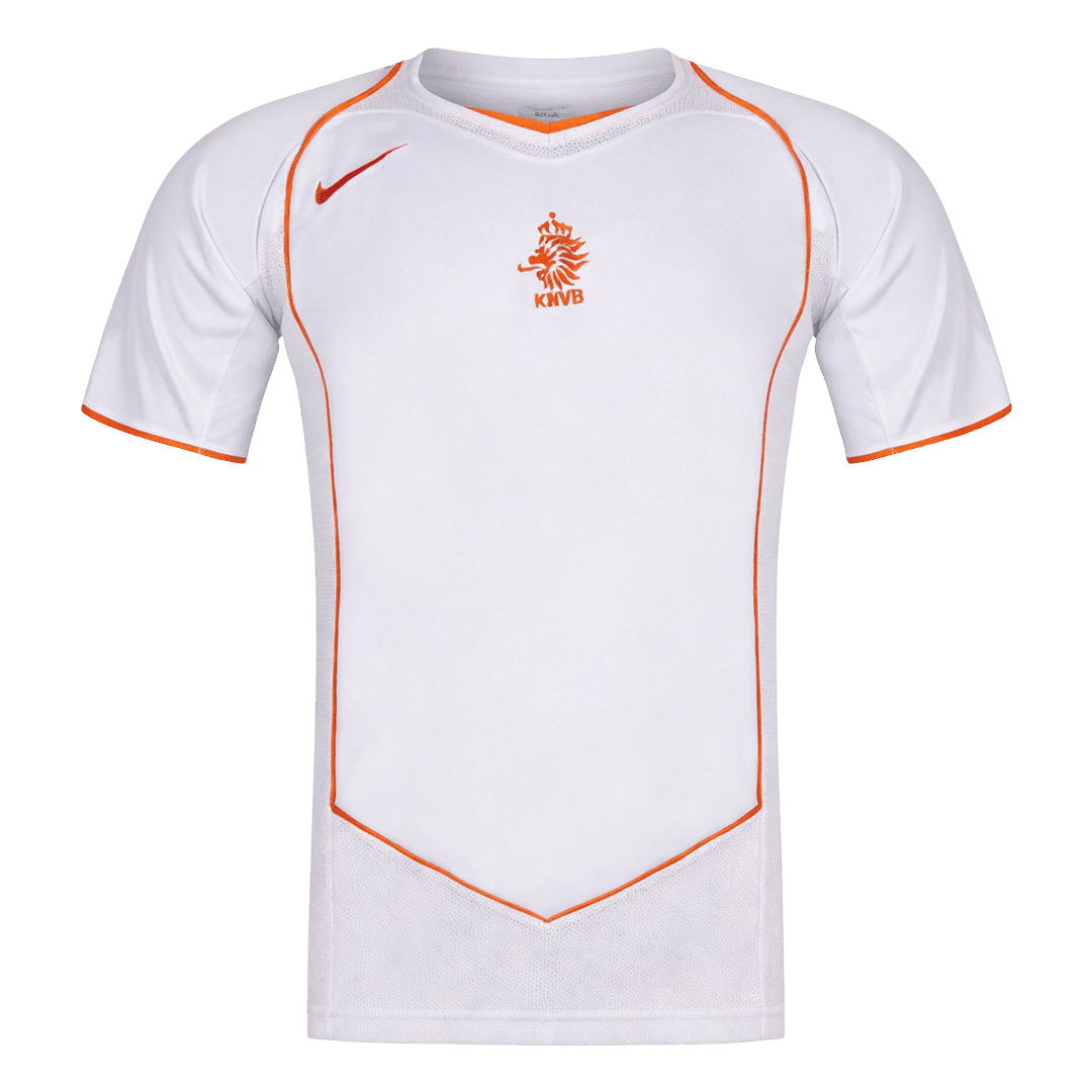 Retro 2004 Netherlands Away Soccer Jersey
