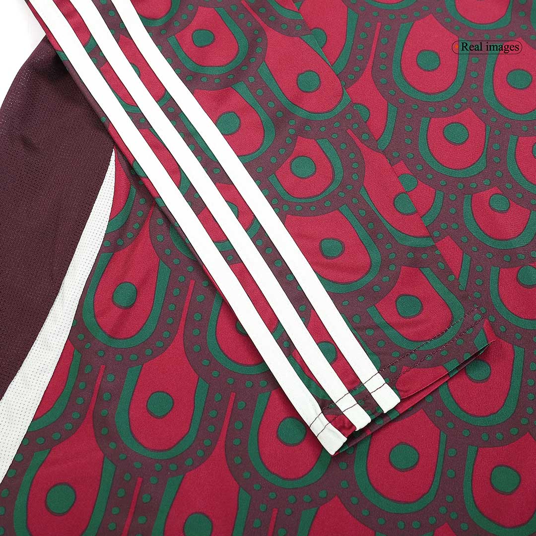 Mexico Home Long Sleeve Soccer Jersey Copa America 2024 - Image 9