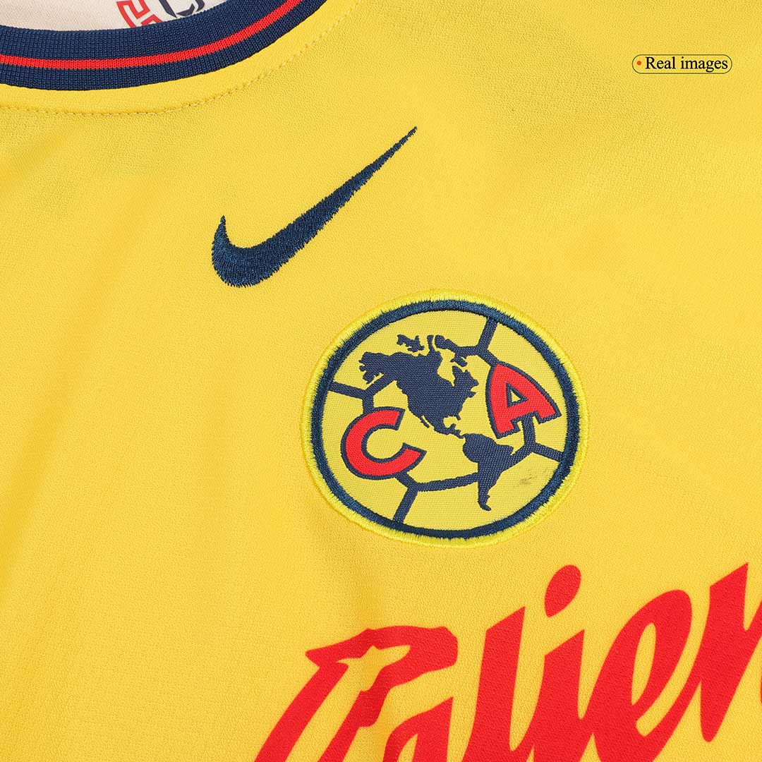 Kid's Club America Home Soccer Jersey Kit(Jersey+Shorts) 2024/25 - Image 8