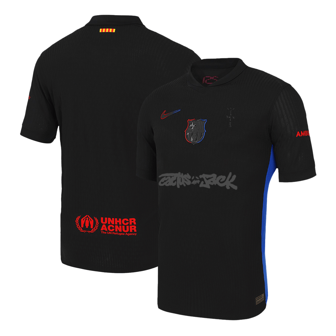 Barcelona X Travis Scott Away Soccer Jersey 2024/25 Player Version - Image 3