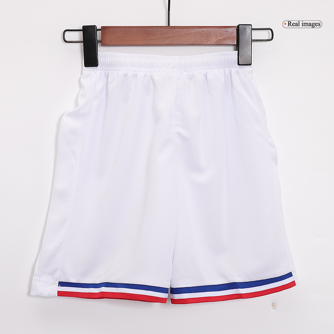 Kid's France Home Soccer Jersey Kit(Jersey+Shorts) Euro 2024 - Image 7