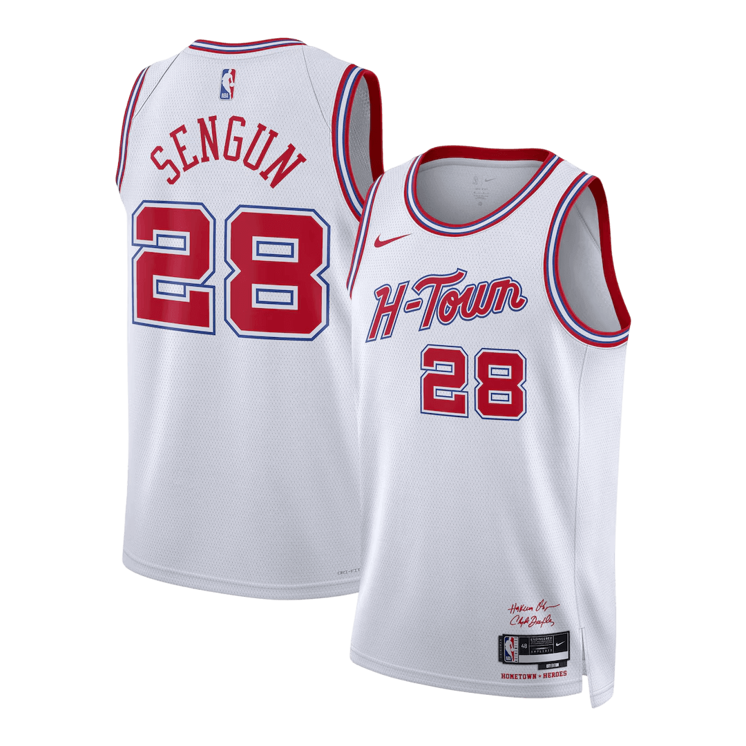 Houston Rockets Şengün #28 2025/26 Swingman NBA Jersey - City Edition