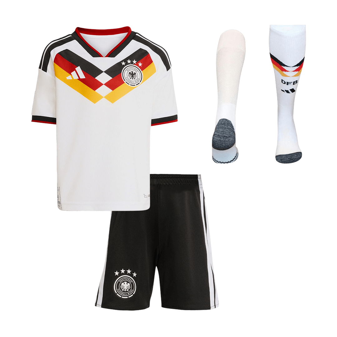 Kid's Germany Home Soccer Jersey Kit(Jersey+Shorts+Socks) 2026