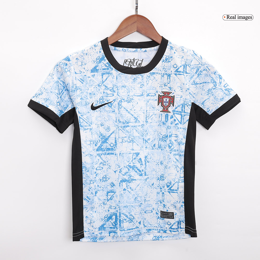 Kid's Portugal Away Soccer Jersey Kit(Jersey+Shorts) Euro 2024 - Image 4