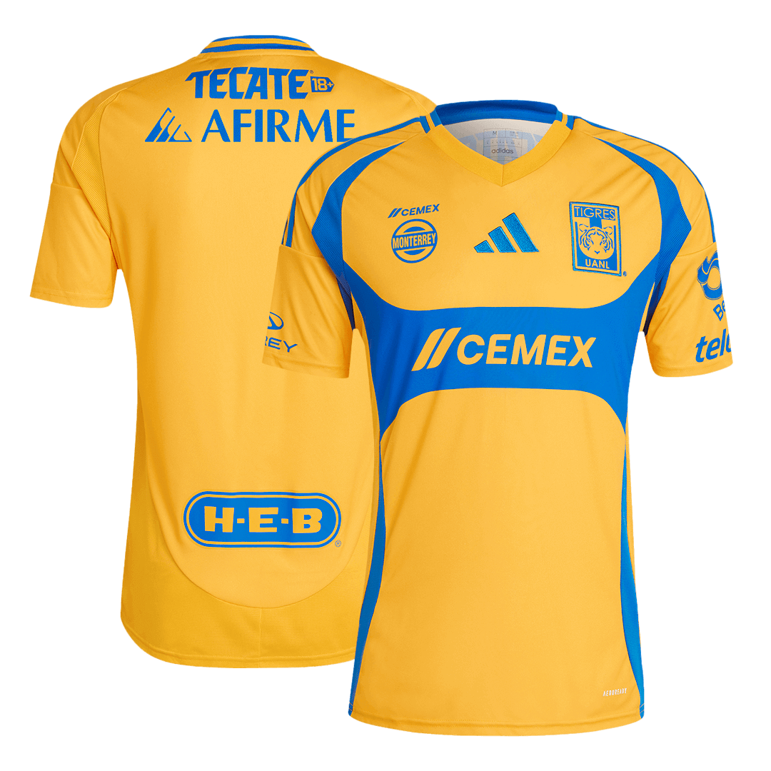 Tigres UANL Home Soccer Jersey 2024/25 - Image 3