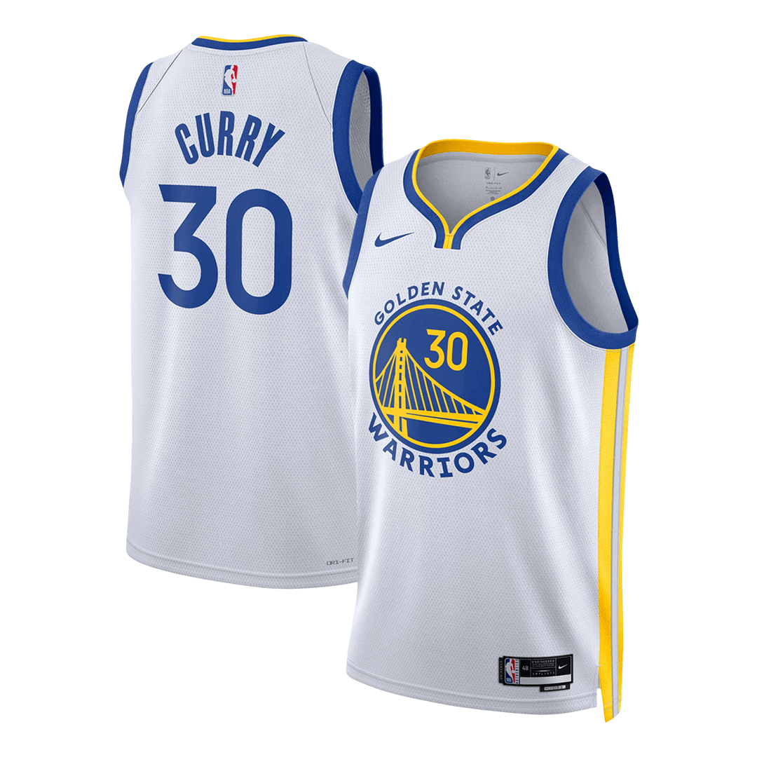 Golden State Warriors Curry #30 Swingman NBA Jersey - Association Edition