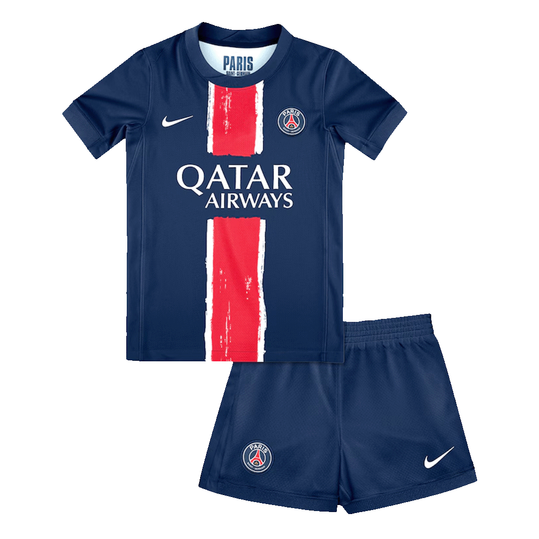 Kid's PSG Home Soccer Jersey Kit(Jersey+Shorts) 2024/25
