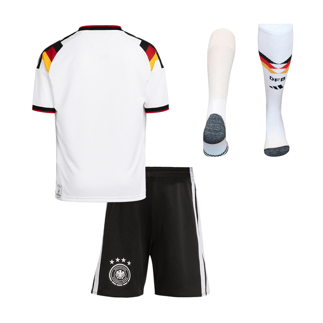 Kid's Germany Home Soccer Jersey Kit(Jersey+Shorts+Socks) 2026 - Image 2