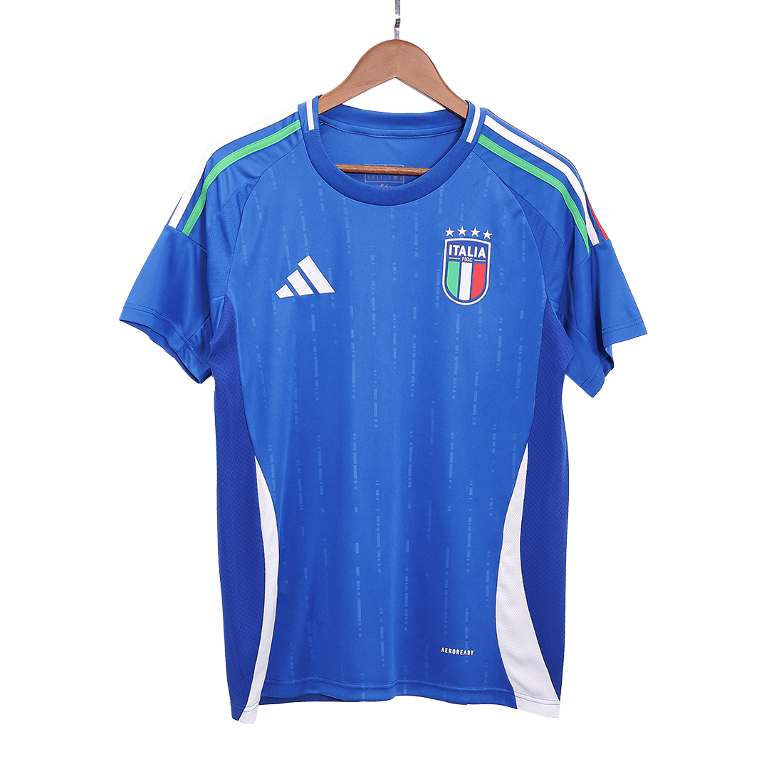 Italy Home Soccer Jersey Euro 2024 - Image 4