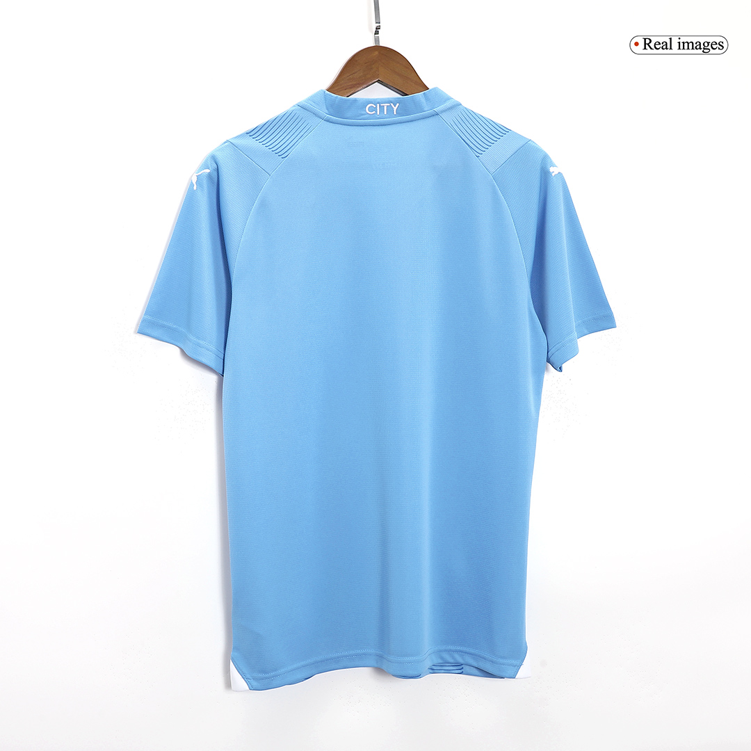 GREALISH #10 Manchester City Home Soccer Jersey 2023/24 - Image 4