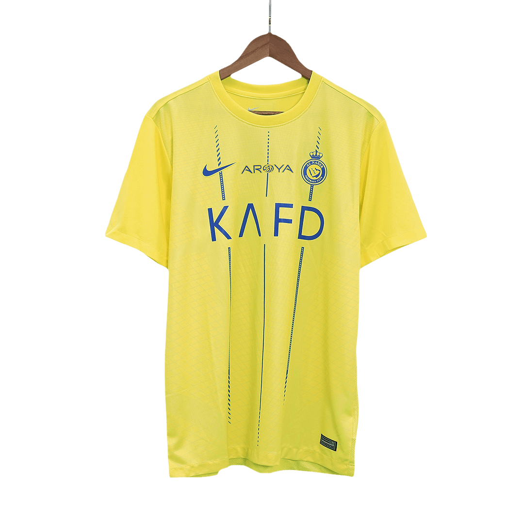 RONALDO #7 Al Nassr Home Soccer Jersey 2023/24 - Image 2
