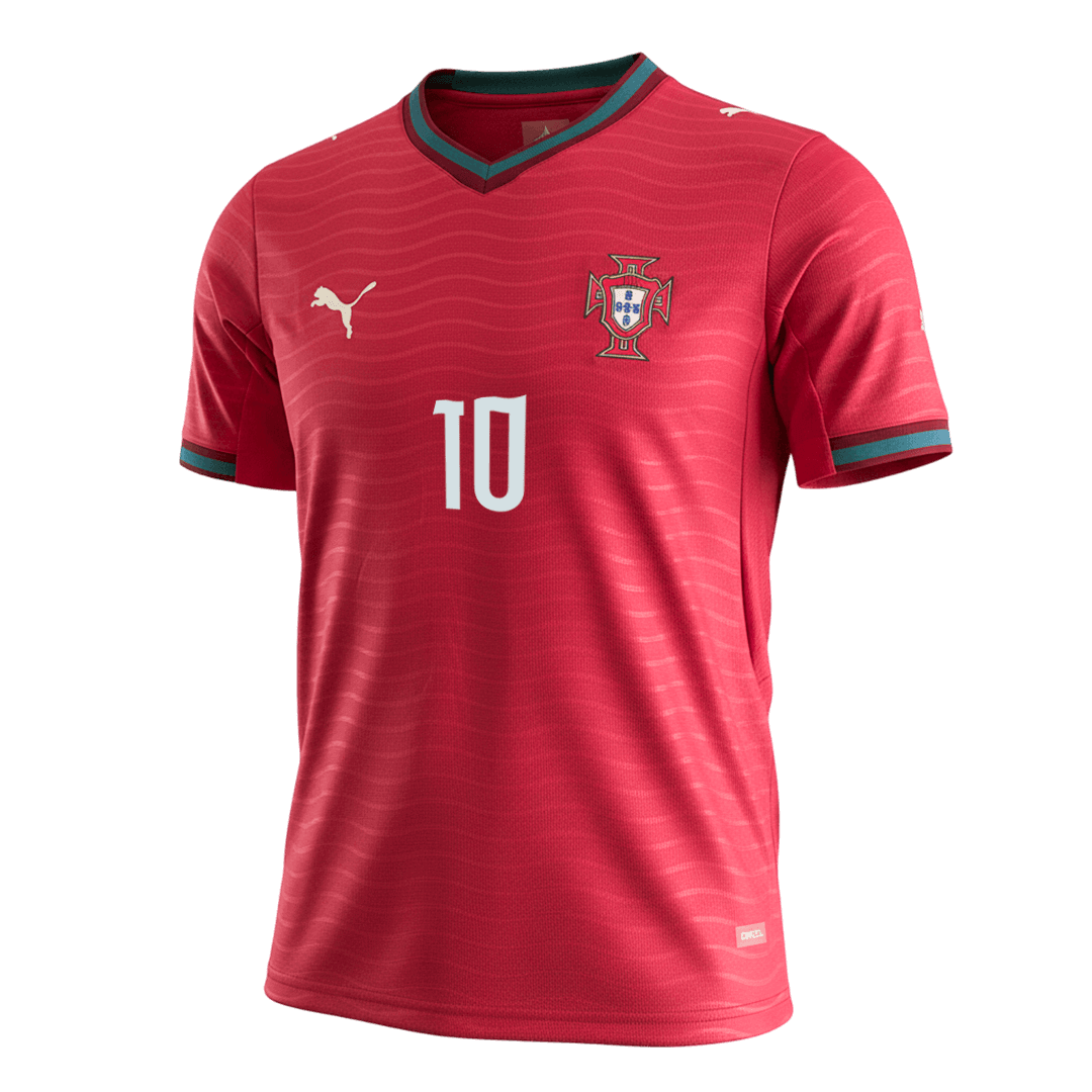 BERNARDO #10 Portugal Home Soccer Jersey 2026 - Image 2
