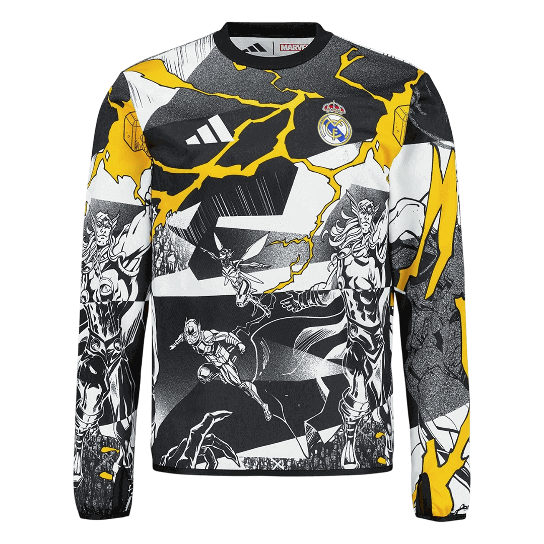 Real Madrid Long Sleeve Soccer Jersey 2025/26 - Image 4