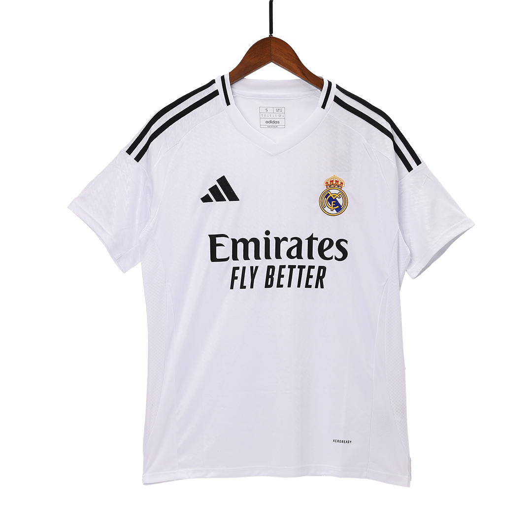 Real Madrid Home Soccer Jersey Kit(Jersey+Shorts+Socks) 2024/25 - Image 3