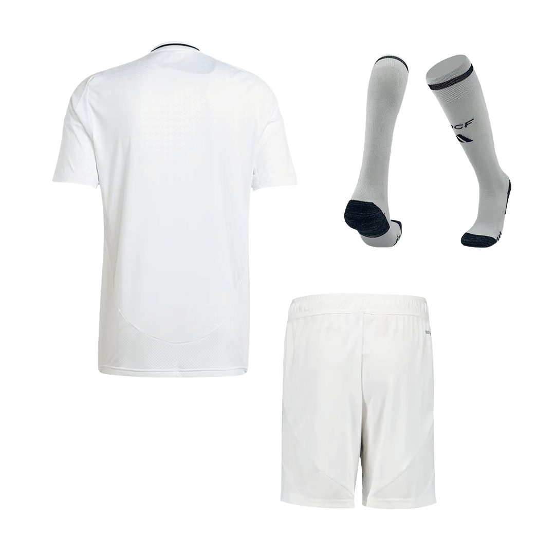 Real Madrid Home Soccer Jersey Kit(Jersey+Shorts+Socks) 2024/25 - Image 2