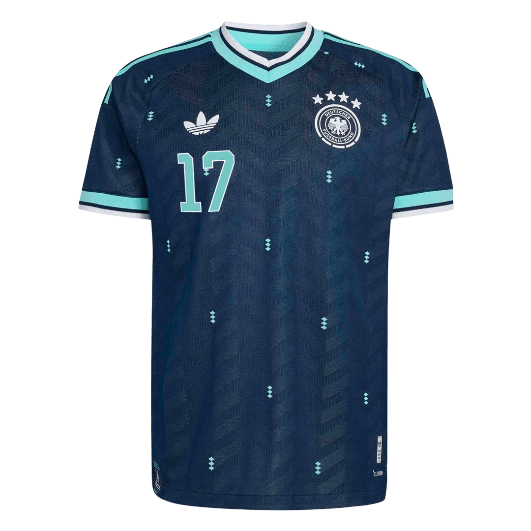 WIRTZ #17 Germany Away Soccer Jersey 2026 Player Version - Image 3