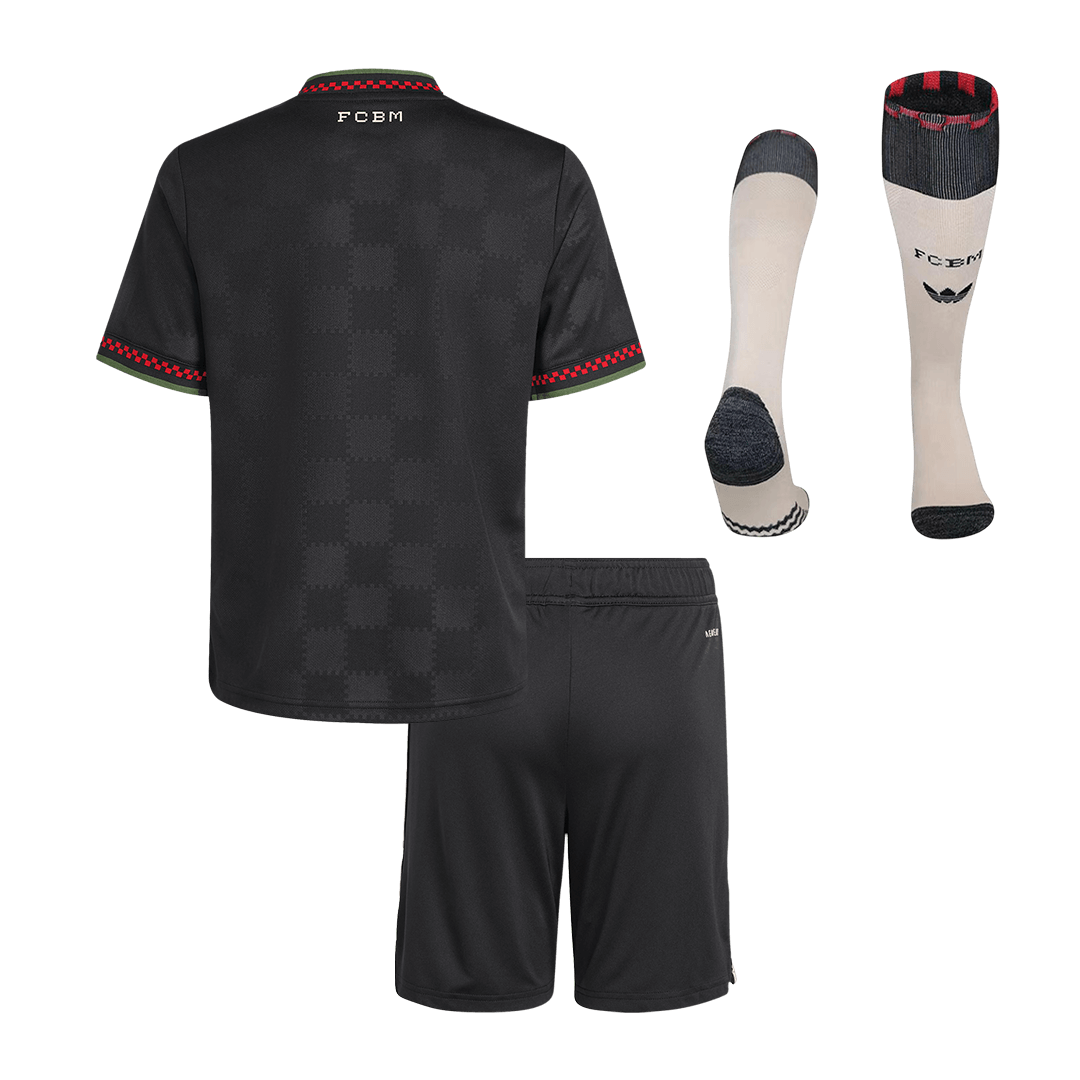 Kid's Bayern Munich Third Away Soccer Jersey Kit(Jersey+Shorts+Socks) 2025/26 - Image 2