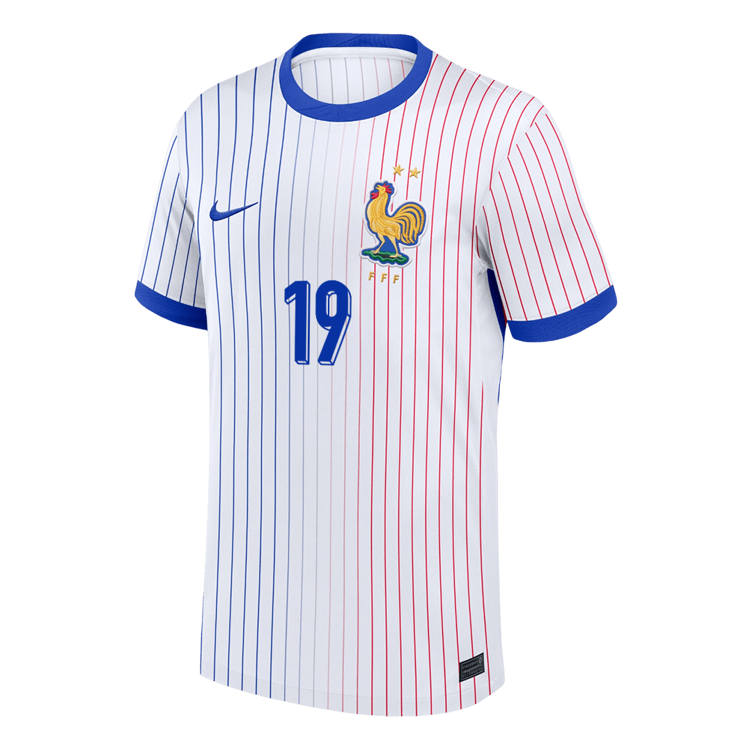 KALULU #19 France Away Soccer Jersey 2024 - Image 2