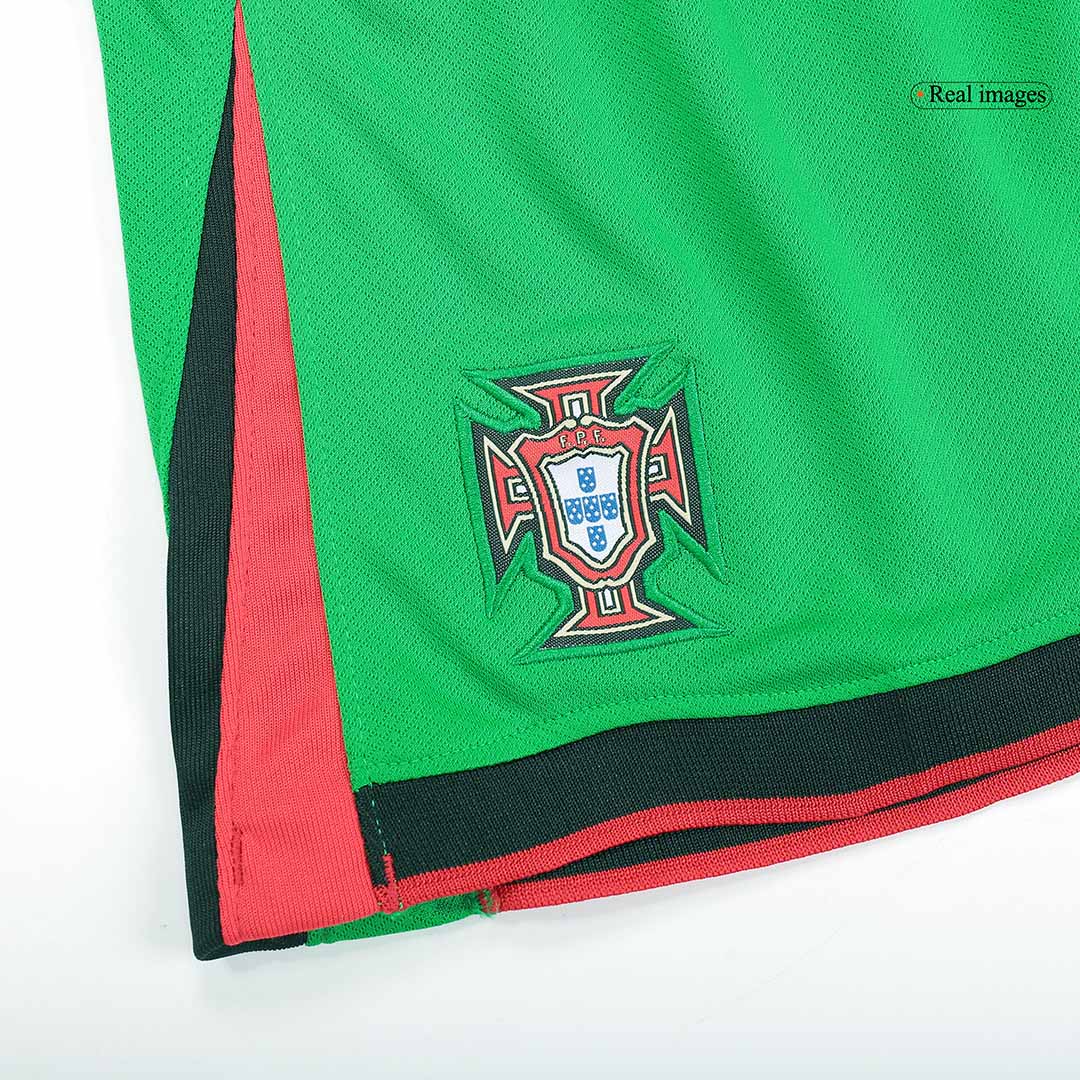 Portugal Home Soccer Shorts Euro 2024 - Image 7