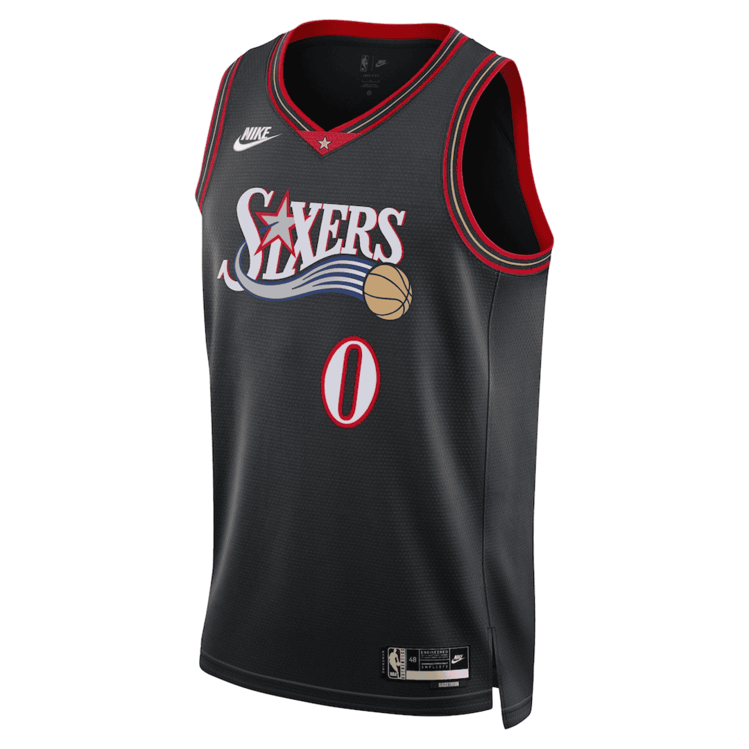 Philadelphia 76ers MAXEY #0 Swingman NBA Jersey - Classic Edition - Image 2