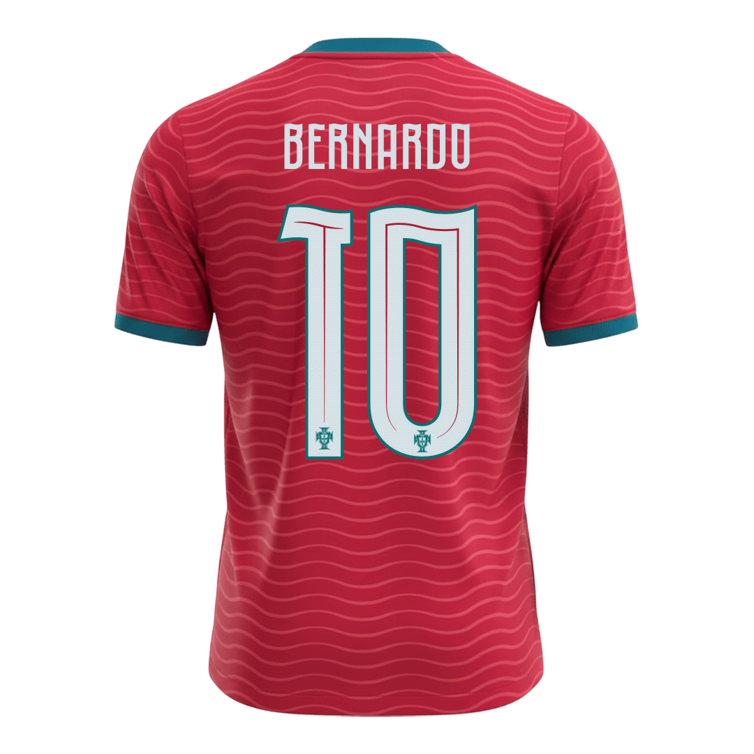 BERNARDO #10 Portugal Home Soccer Jersey 2026 - Image 3