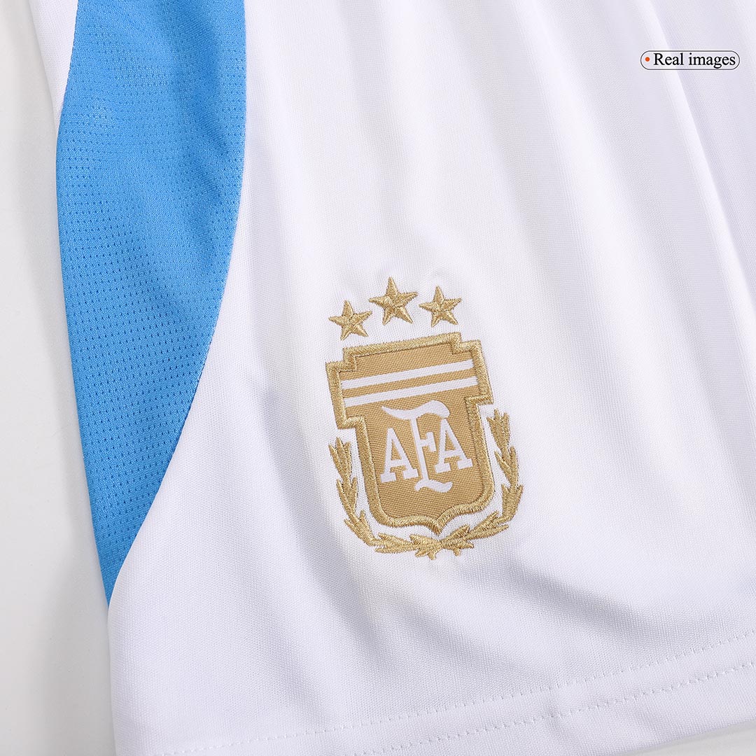 Kid's Argentina Home Soccer Jersey Kit(Jersey+Shorts+Socks) 2024 - Image 15