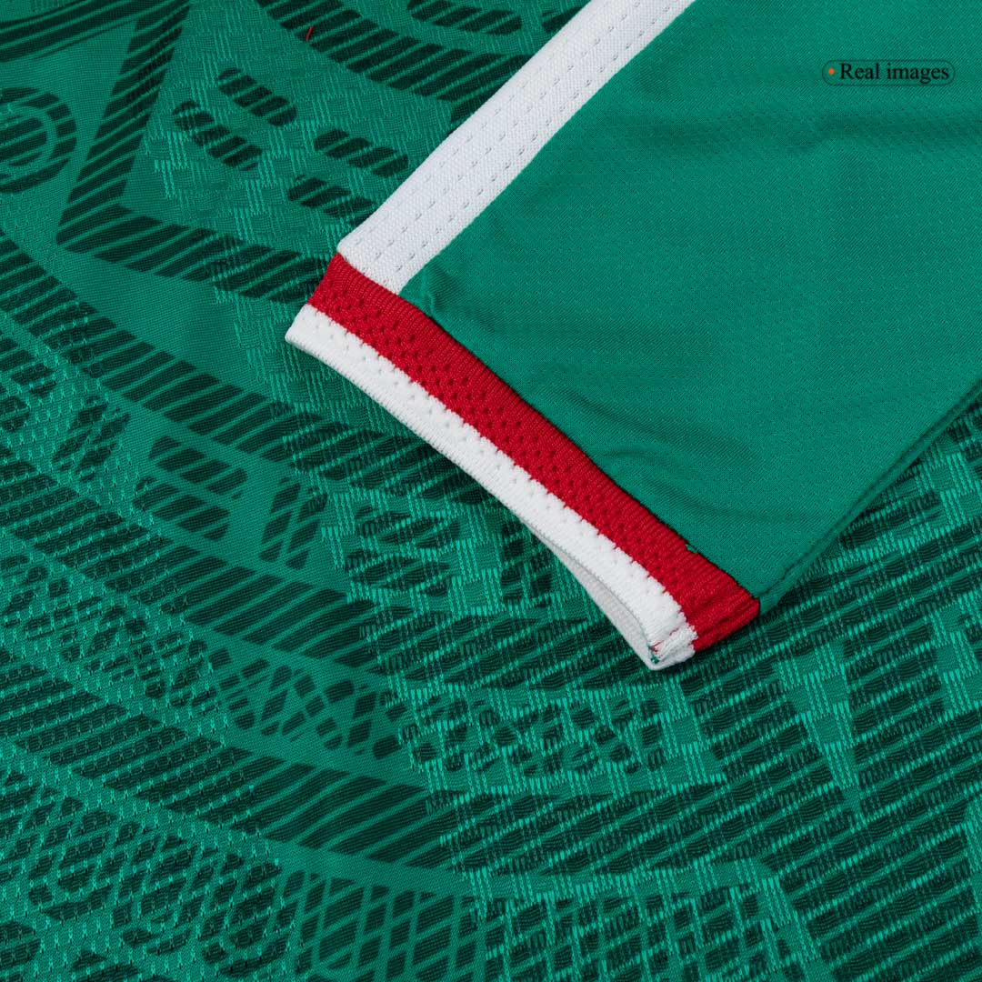Mexico Home Long Sleeve Soccer Jersey 2026 - Image 8