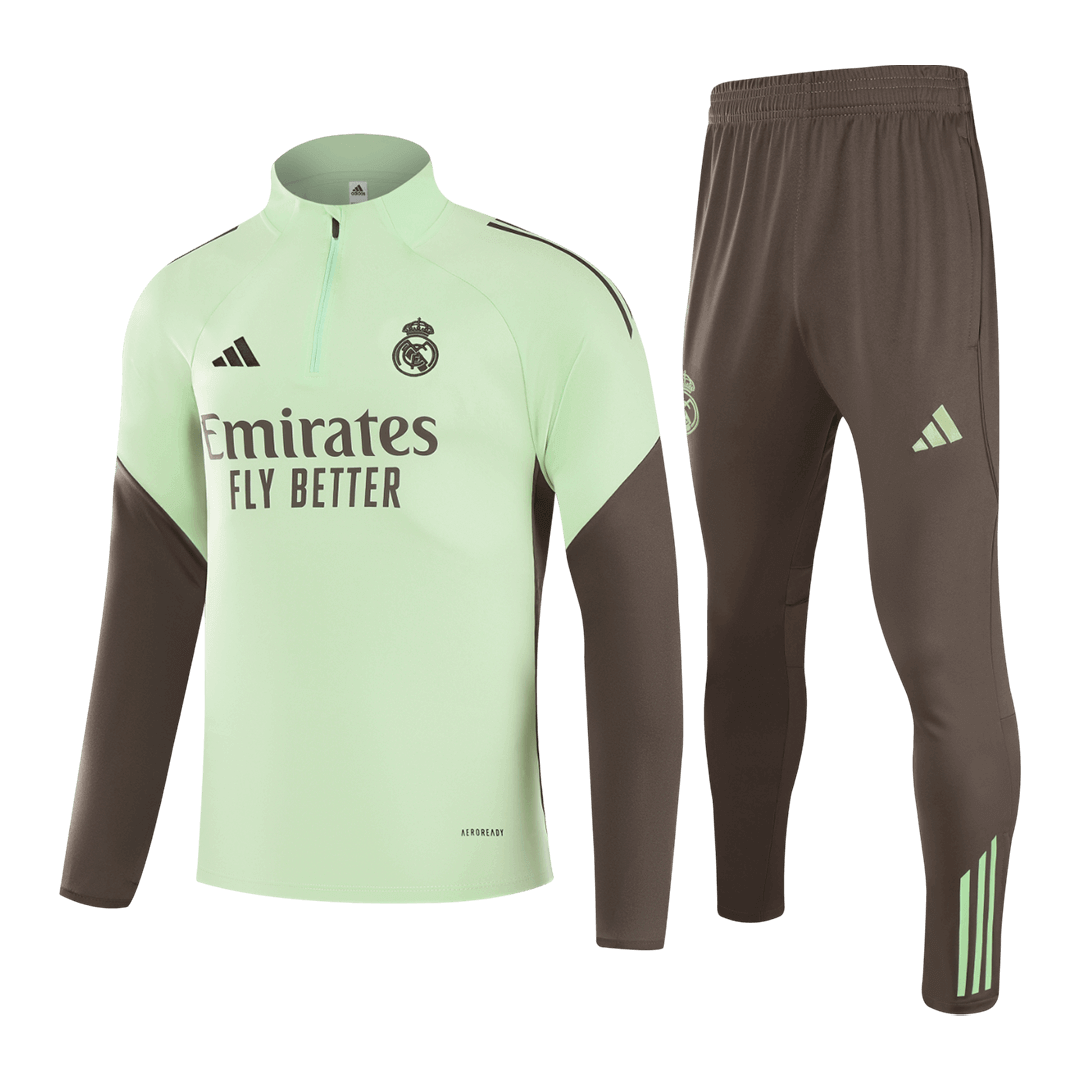 Real Madrid Zipper Sweatshirt Kit(Top+Pants) 2025/26