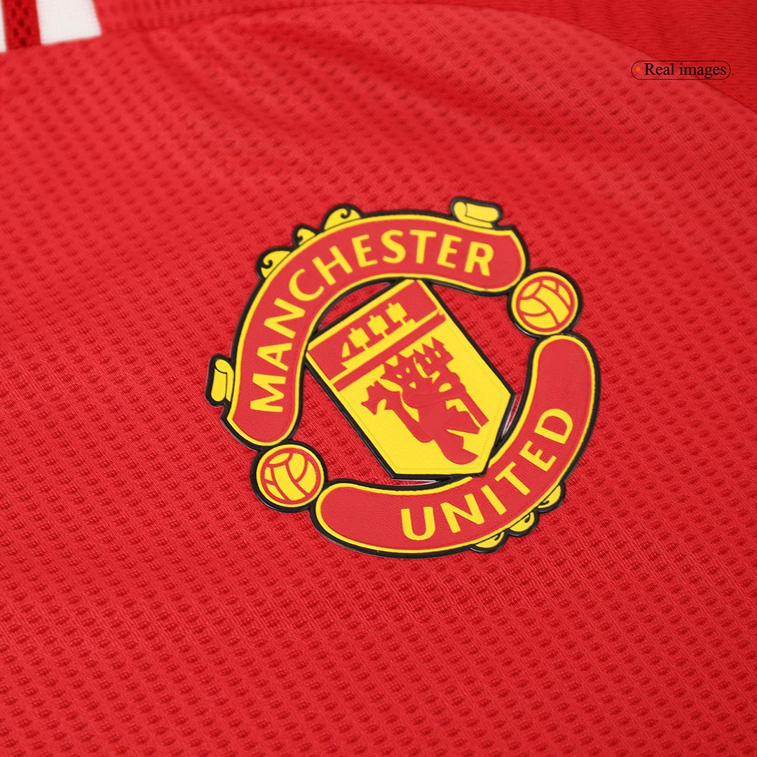 B.FERNANDES #8 Manchester United Home Soccer Jersey 2024/25 Player Version - Image 3