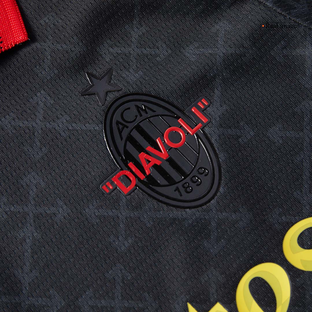 Kid's AC Milan Fourth Away Soccer Jersey Kit(Jersey+Shorts) 2024/25 - Image 10