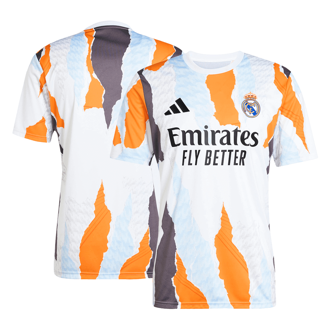 Real Madrid Pre-Match Training Soccer Jersey 2024/25 - Image 3