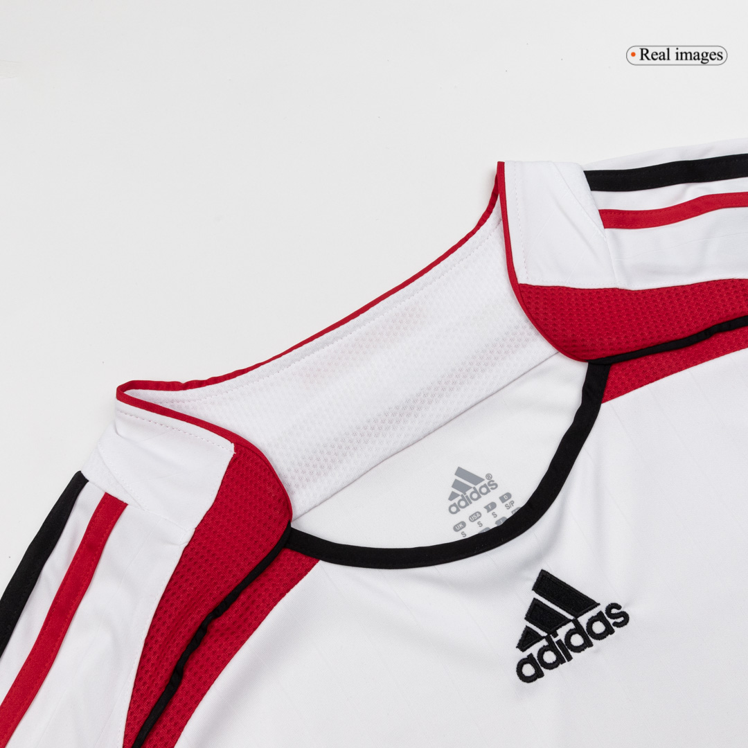 Retro 2006/07 AC Milan Away Long Sleeve Soccer Jersey - Image 3