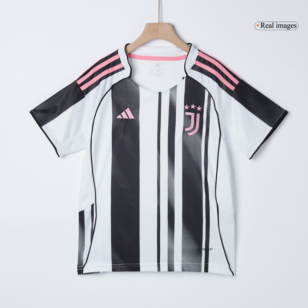 Kid's Juventus Home Soccer Jersey Kit(Jersey+Shorts+Socks) 2025/26 - Image 3