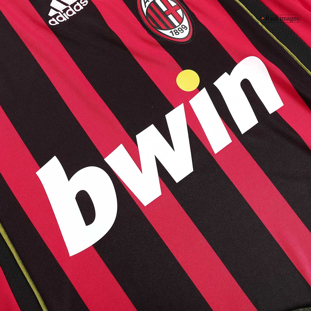 Retro KAKA' #22 2006/07 AC Milan Home Soccer Jersey - Image 3